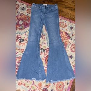 free people bell bottom jeans
